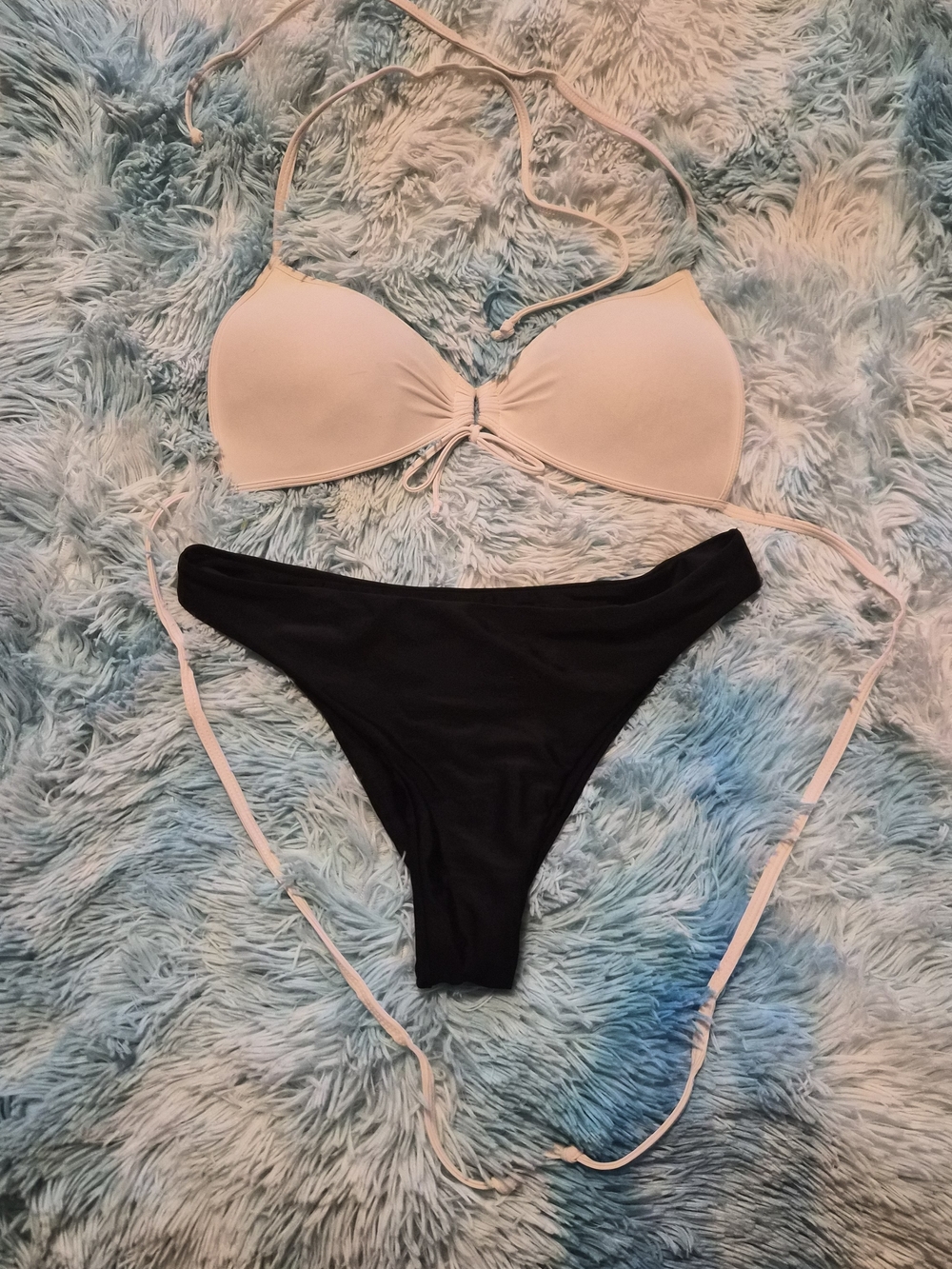 Body Glove White & Black Two-Piece Bikini